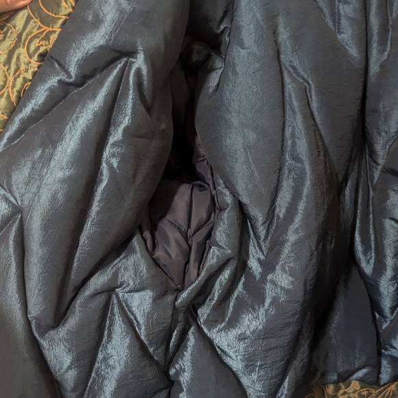 VNT Neiman Marcus Patchwork Down Puffer Coat- Embroidered - Picture 12 of 14